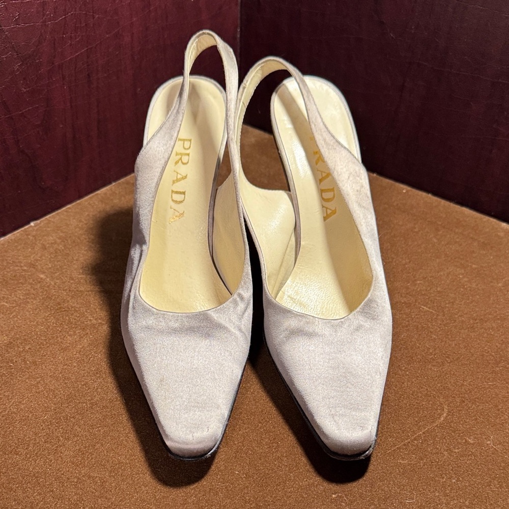 Prada Women's Classic Slingback Heels